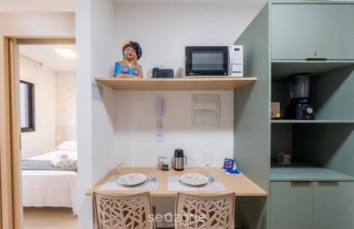 Sua estadia completa em Salvador a poucos minutos da Praia e do Shopping Barra - HGRs - Foto 47