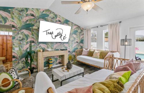 Steps to the beach & close to 30A! Private pool with sundeck & putt putt golf! - Photo 2