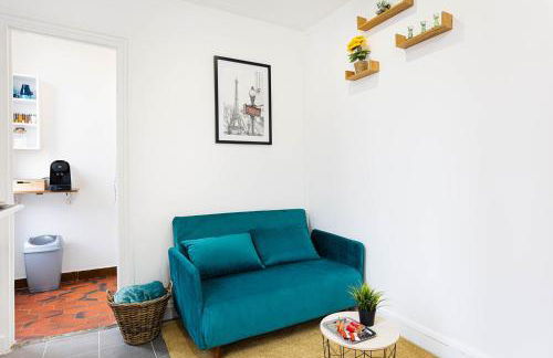 Le Parisii I Proche RER C & METRO 7 I 2-3 peoples - Foto 10