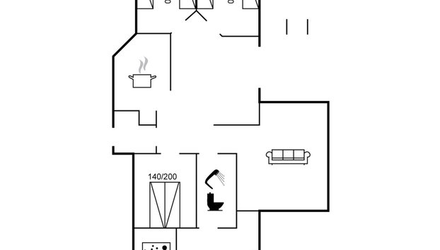 "Anita" - 500m from the sea - Foto 2, Floorplan