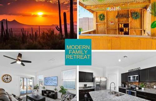 Tropical Desert Oasis Phoenix 5BR 3Bath with Outdoor Tiki Bar & BBQ - Photo 1