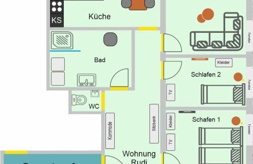 Provizial Ferienwohnung Rudi - Foto 2