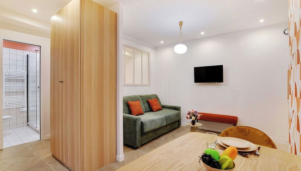 Quiet Apartment - 1br/4p - Porte Saint-denis - Foto 4, Habitación