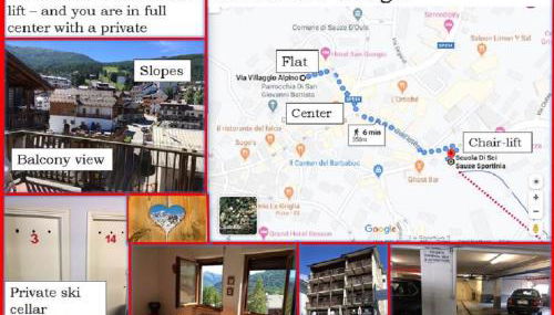 Walking distance from chairlift and center-60 sq m Wi-Fi Casa Lucia - Foto 2