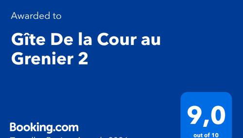 Gîte De la Cour au Grenier 2 - Foto 3