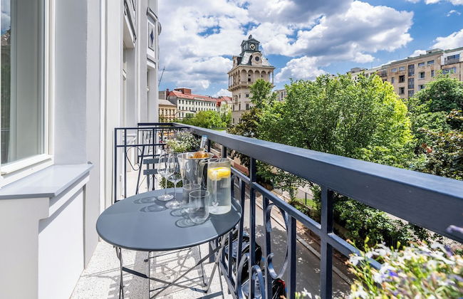 Apartment in Clouds Letná Luxury Balcony - Foto 12