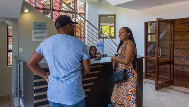 Sala de estar do lobby