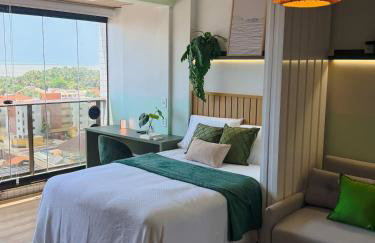 Aconchego vista mar - apartamento novo e moderno - Foto 23