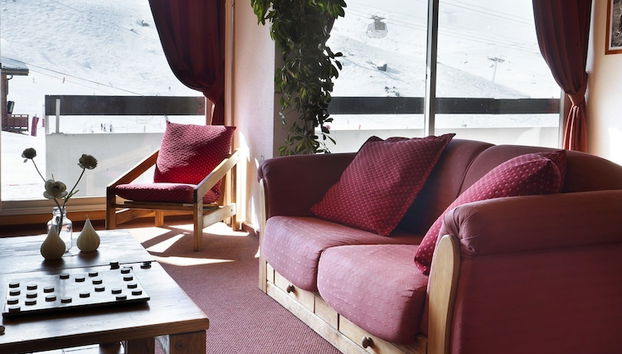 Zona de estar del vestíbulo