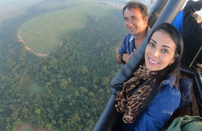 Passeio de balão ao amanhecer por Boituva - Foto 6