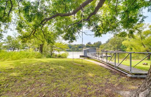 On-Site Lake Access Pet-Friendly Vinita Home - Foto 25