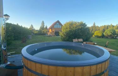 Dom z jacuzzi nad jeziorem Orzysz-Mazury - Foto 56