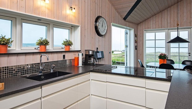 6 Person Holiday Home in Juelsminde - Foto 5, Cocina privada