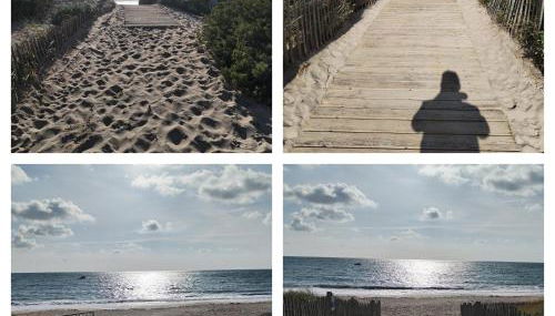 Studio pied dans l'eau Petite Plage de Domino pour 4 personnes - Foto 2