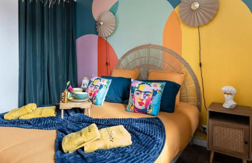 La Caliente love room glamour balnéo en duo - Foto 15