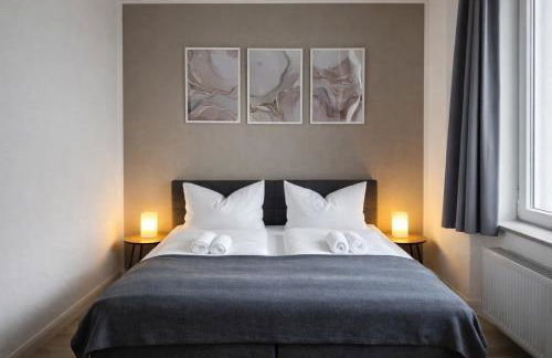 RAHA Apartments - Modernes Studio-Apartment - HBF - Privat Parkplatz - Foto 15