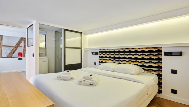 Charming Duplex Loft - Paris City Center - Foto 4, Habitación