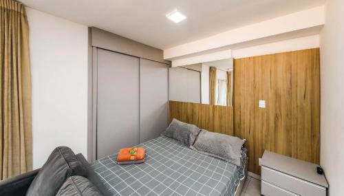 Stúdio Royal Central piscina/academia/coworking - Foto 5