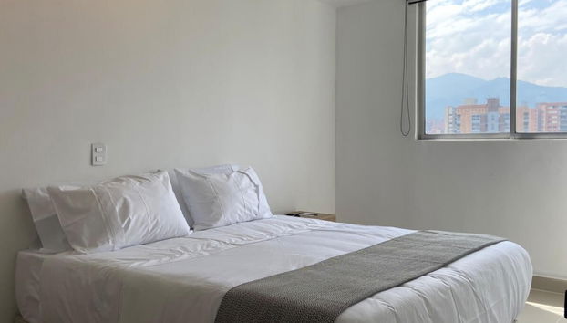 w Modern 1BR With Terrace at Poblado - Foto 3, Habitación