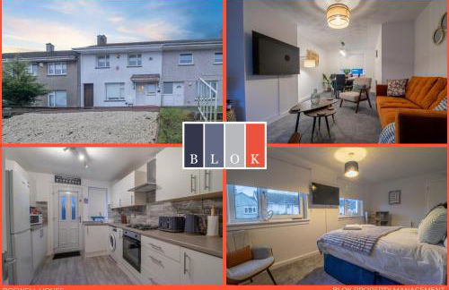 Boswell House - Modern 3 Bed House East Kilbride Close to Motorway - Foto 1