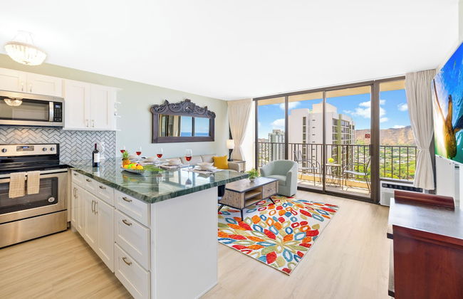 Diamond Head and Ocean views with King Bed and Parking - Foto 61