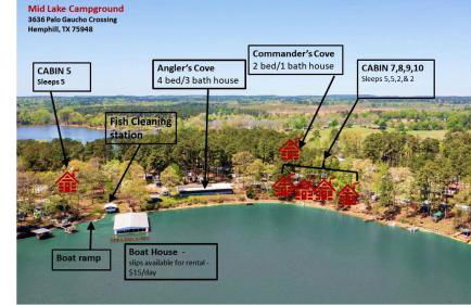 Beautiful Cabin by the Lake Nestled in Sabine National Forest for a Romantic Retreat in Hemphill, Texas - Foto 32