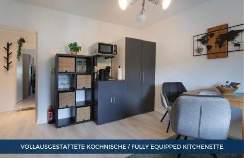 RtR Apartment Herne - Für 1 Person - Voll ausgestattet - Zentrum - Parken - Smart TV - WIFI - Modern - Foto 4