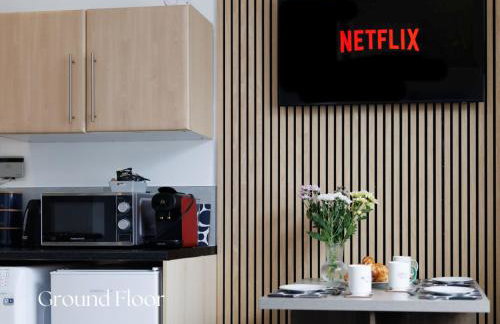 Inviting 2-Bed apartments - Perfect for Contractors & Business Travellers Parking - Wi-Fi - Netflix - Foto 22