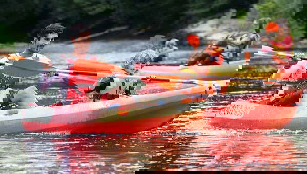 Navigation sur la rivière Nalón