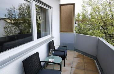 Schöne große Ferienwohnung BASILIKABLICK stadtnah ruhig Nähe Bodensee mit Aussicht - Foto 18