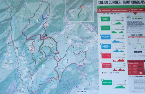 Appartement Portes du Soleil à Le Biot avec ménage et WIFI inclus - Foto 16