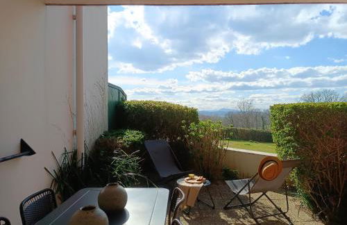 T1 Bis avec piscine vue golf et montagnes - Foto 2