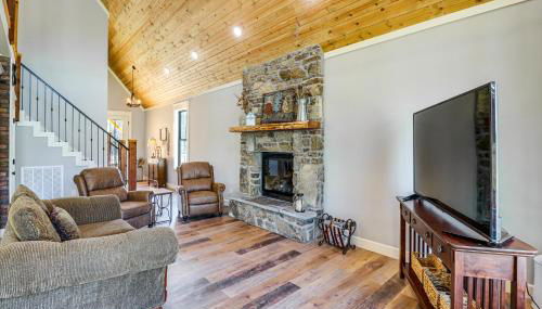 Riverfront Mountain View Cabin with Deck and Grill! - Photo 5