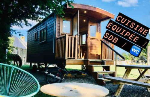 Vue Poneys, 40min Mt St Michel 30min Mer Draps Serviettes Baie Normandie Cottage - Foto 11