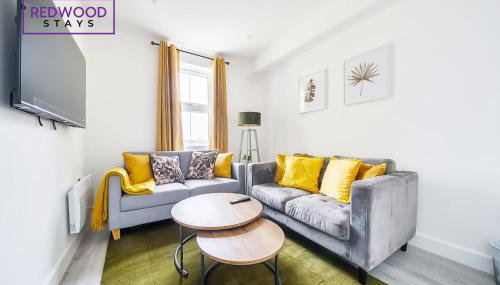 Well-Equipped Serviced Apartments in Aldershot Town Centre, Free WiFi By Redwood Stays - Foto 2