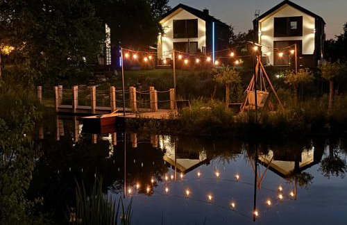 Idylla nad stawem- domek na Kaszubach - Foto 1