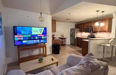 Stylish one bedroom apartment with full kitchen - Foto 6