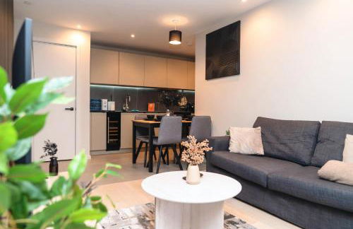 Stylish 2Bed Apartment Balcony & City View Manchester City Centre - Foto 13