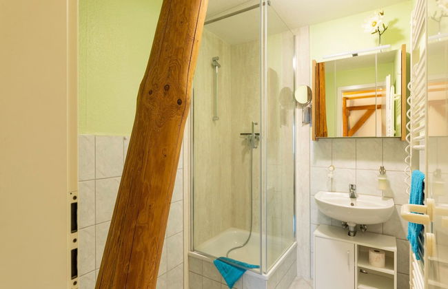 Ferienunterkunft in Grundshagen mit Parkplatz - Foto 9