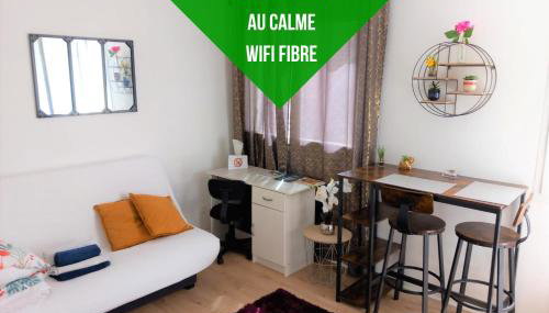 Le Zen -studio tout équipé- WIFI Fibre- centre ville avec parking - Foto 2