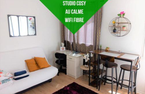 Le Zen -studio tout équipé- WIFI Fibre- centre ville avec parking - Photo 2