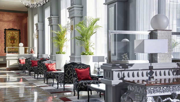 Sala de estar do lobby