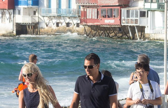 Excursão a pé romântica à cidade de Mykonos - Foto 6