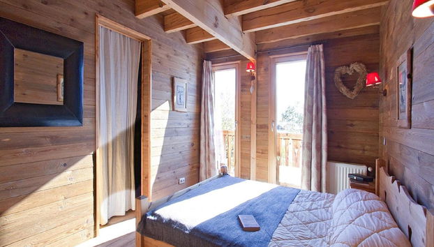 Chalet in Alpe D'huez With Sauna & Hot Tub - Foto 4, Habitación