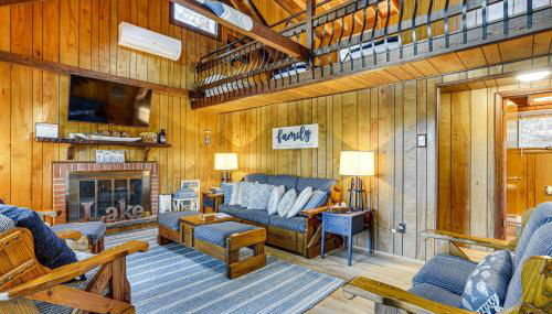 Less Than 1 Mi to Lake Cabin with Hot Tub in Greentown! - Foto 5