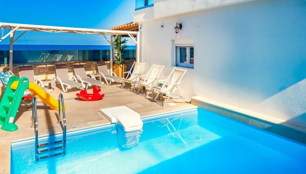 Thalassa Beachfront Villa with private pool - Foto 2, Imagen principal