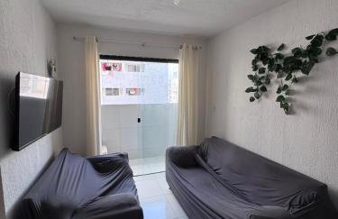 Apto Para até 5 Pessoas com 2 quartos, Garagem, Ar-Condicionado e Wi-Fi João Pessoa - Foto 4