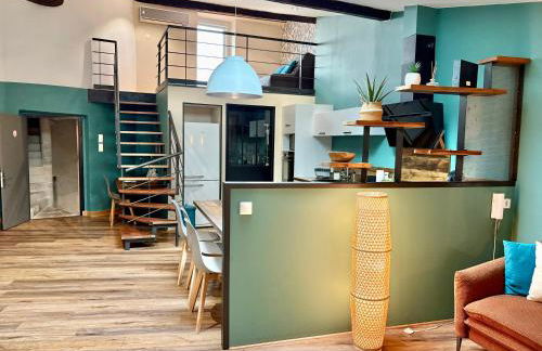 Myzenplace - Duplex 100m2 - Fibre - Cosy et atypique - Centre piéton - Foto 2