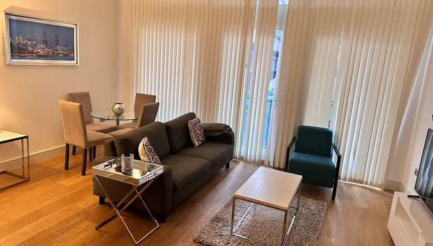 Apartment-sleeps3-hottub-patio - Foto 5, Zona de estar