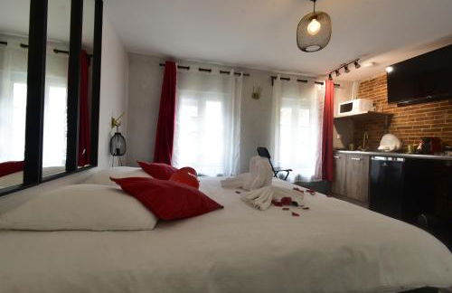 Appartement jacuzzi privatif : Urban Love - Foto 8